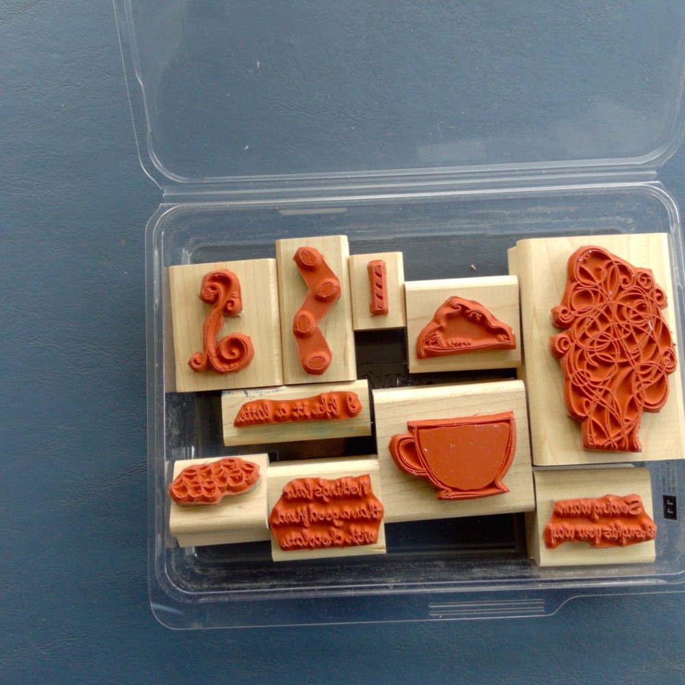 Stampin’ Up! “Like It a Latte” Rubber Stamp Set - Picture 7 of 7